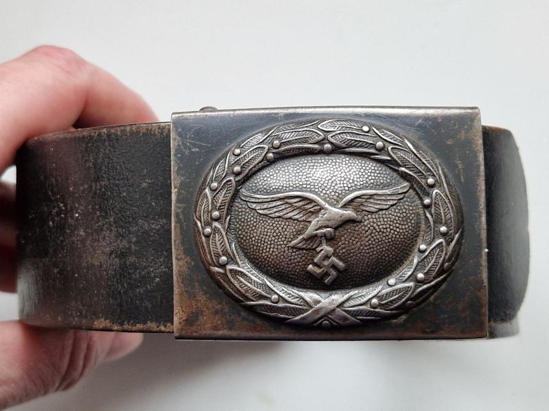 Luftwaffe Steel Buckle with Fob