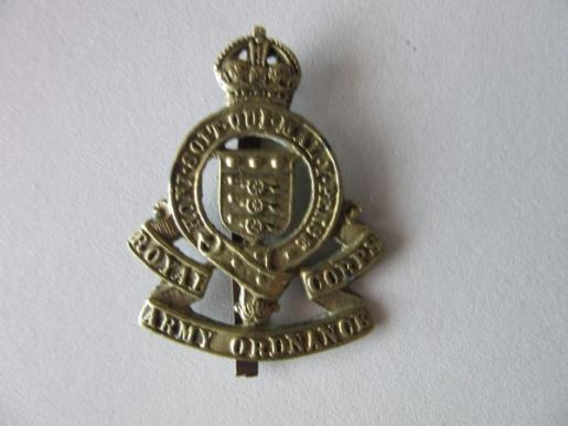 Royal Army Ordnance Corps Cap Badge North Africa Made