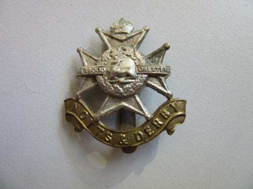 Notts and Derby Cap Badge