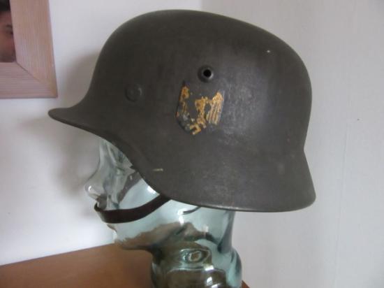 M35 Reissue Navy Single Decal Combat Helmet