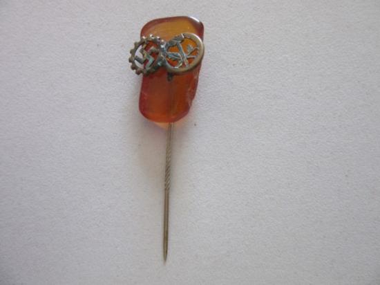 Amber Stick Pin