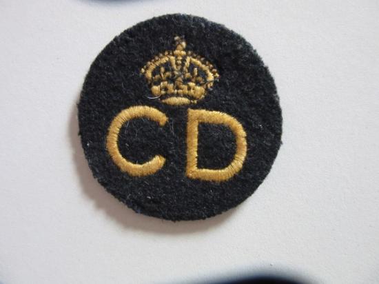 Civil Defence Badge WW2