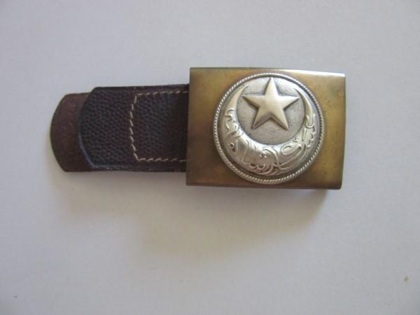 Turkish WW1 Belt Buckle with Fob