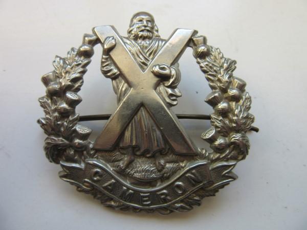 Cameron Cap Badge WW2