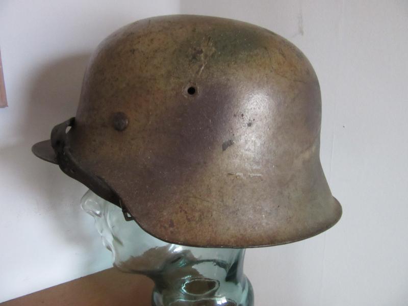 Normandy Camo M42 German Combat Helmet