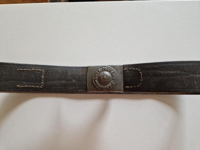 Prussian Army Belt and Buckle