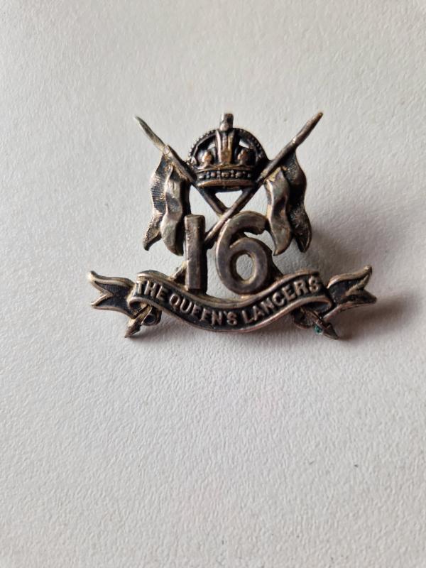 16TH Lancers Cap Badge