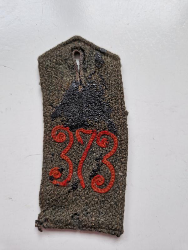 WW 1 Shoulder Strap 373rd Rgt