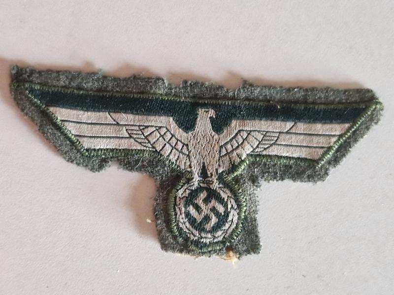 Army Bevo M36 Eagle on Uniform Section