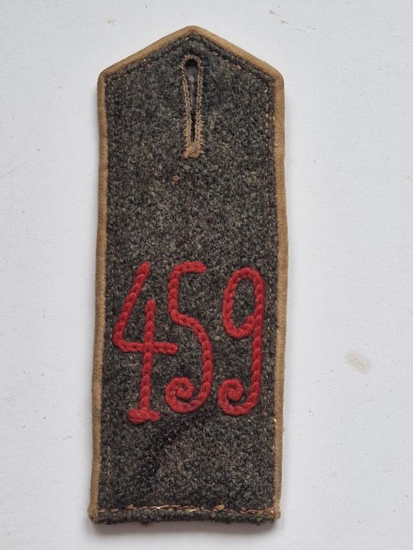 German WW1 shoulder strap 459th Rgt