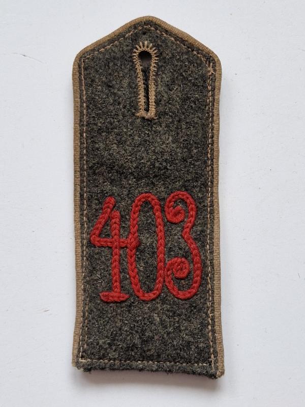 WW1 German Shoulder Strap.403rf