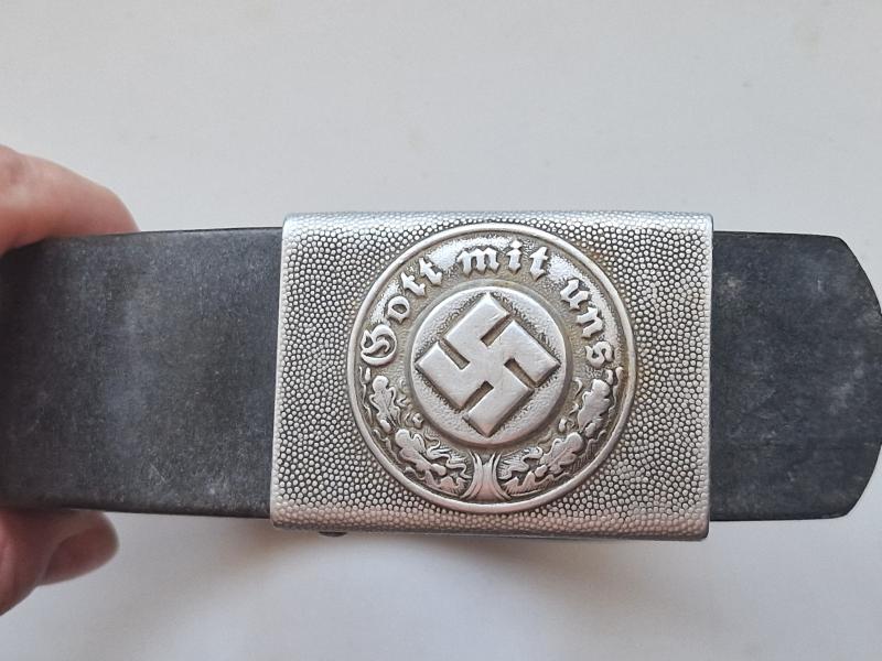 German Police Belt and Buckle
