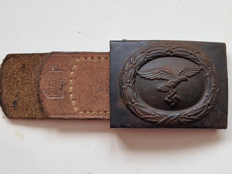 Luftwaffe Steel Buckle with Fob