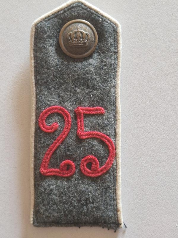 WW 1 Shoulder Strap 25th Rgt