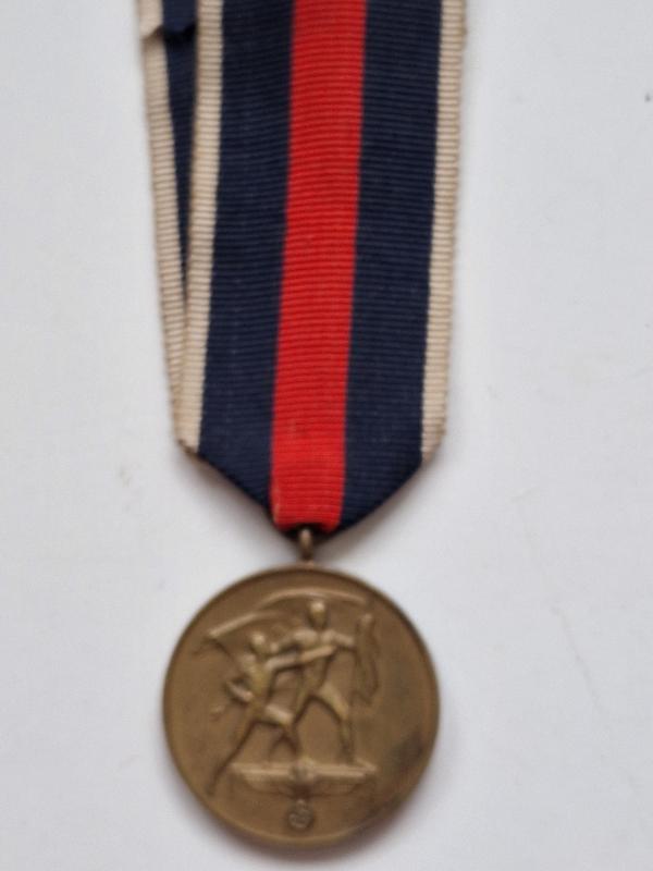 1st October Medal 1938