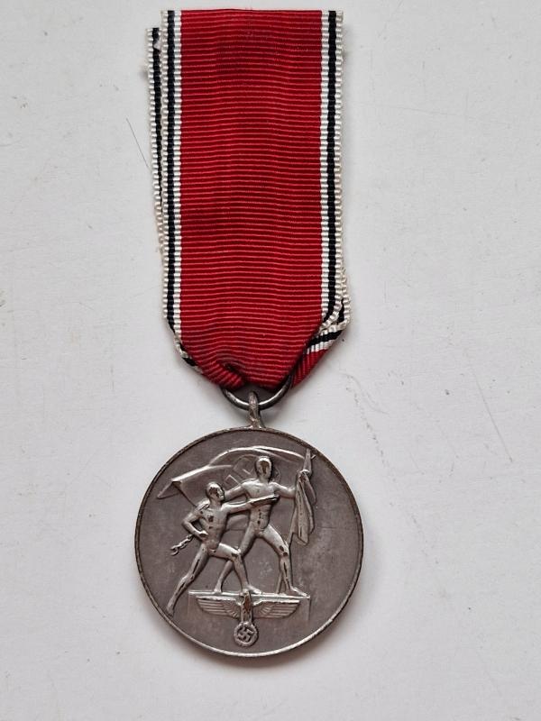 13th March 1938 Medal