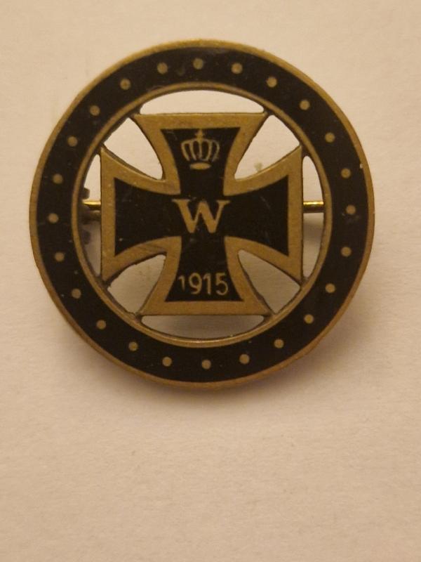 Iron Cross Badge 1915