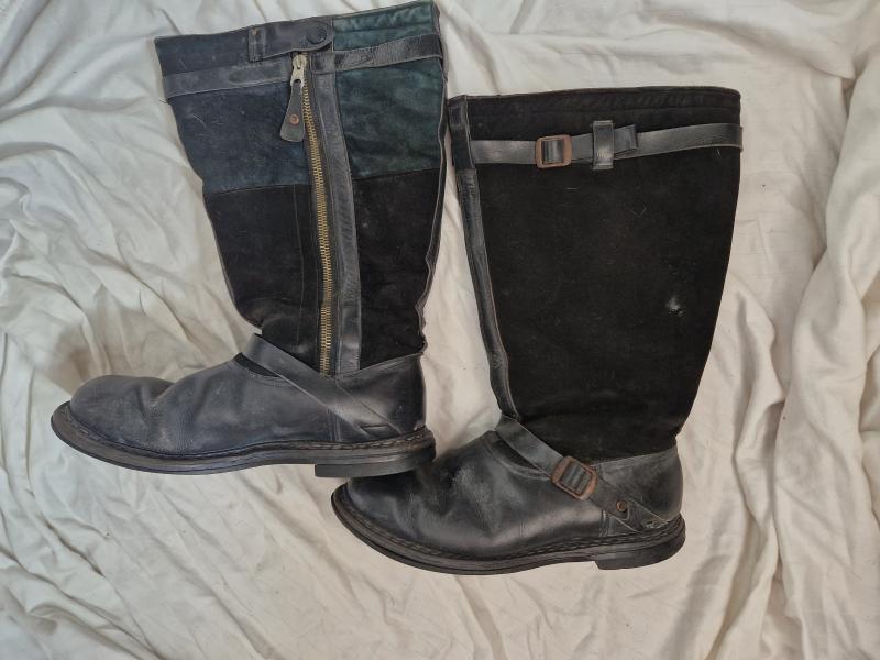 Luftwaffe SIngle Zipp Flying Boots