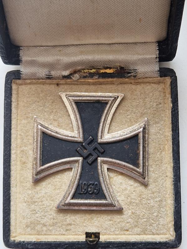 Iron Cross 1st Class 1939 Boxed
