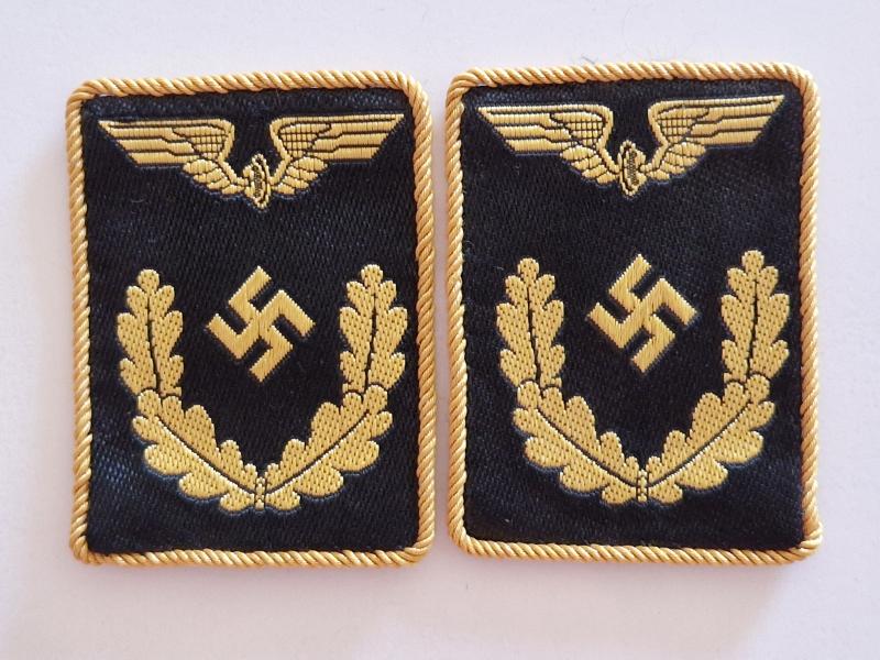 German Railway Collar Patches
