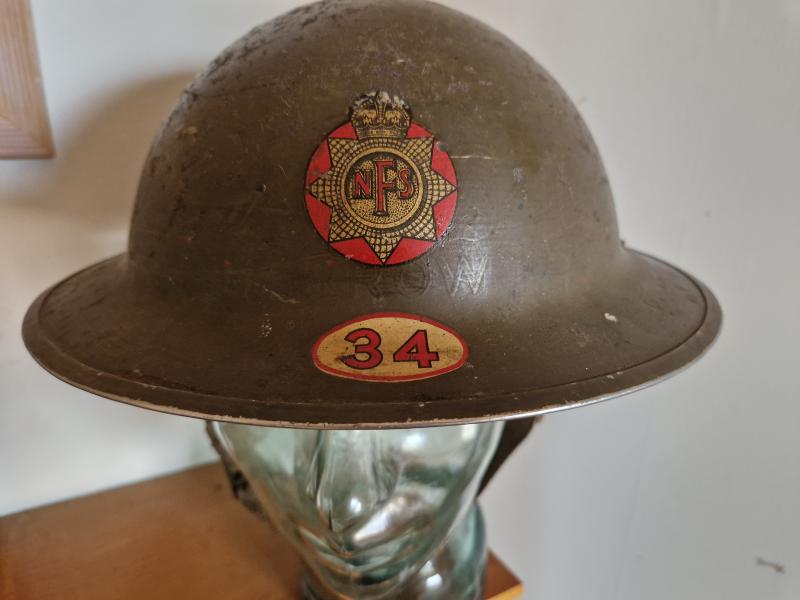 British Ww2 NFS Area 34 Ealing in London