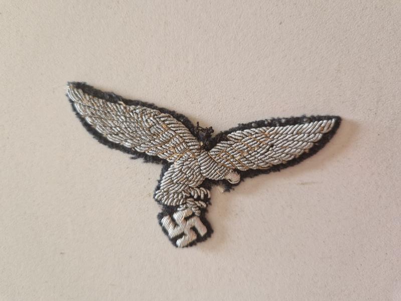 Luftwaffe Drop Tail Officers Breast Eagle