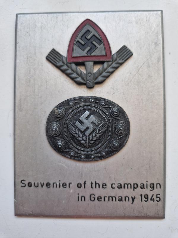 RAD Badges 1945 Souvenier