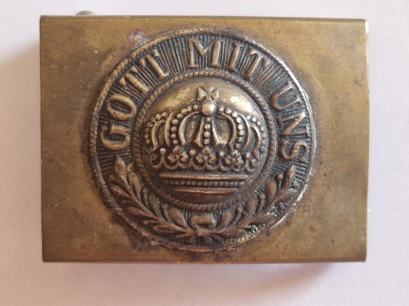 Prussian Army Buckle ww1