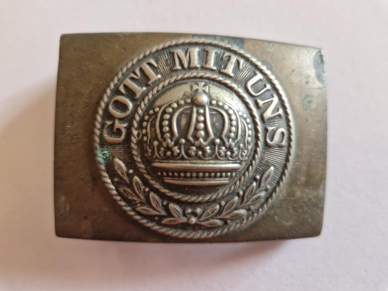 Prussian Army Buckle WW1