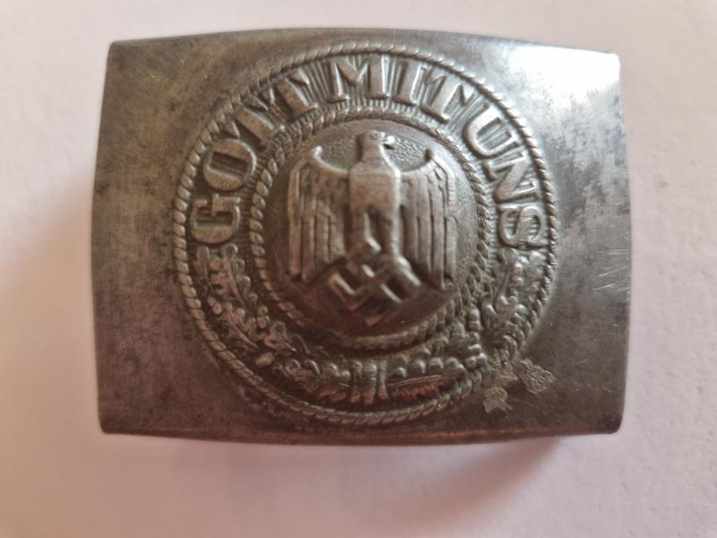 Army Steel Buckle with Maker