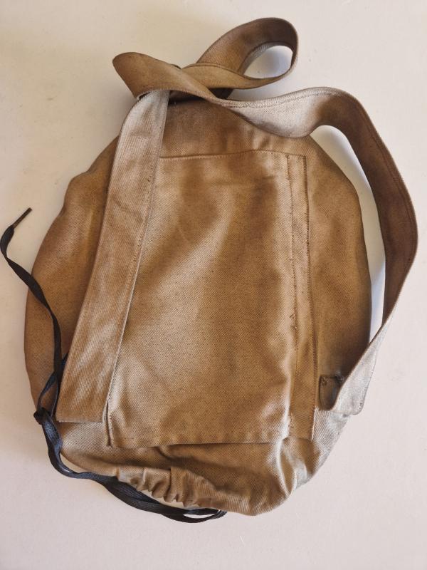 British WW2 Civil Defence Helmet Carrying Bag