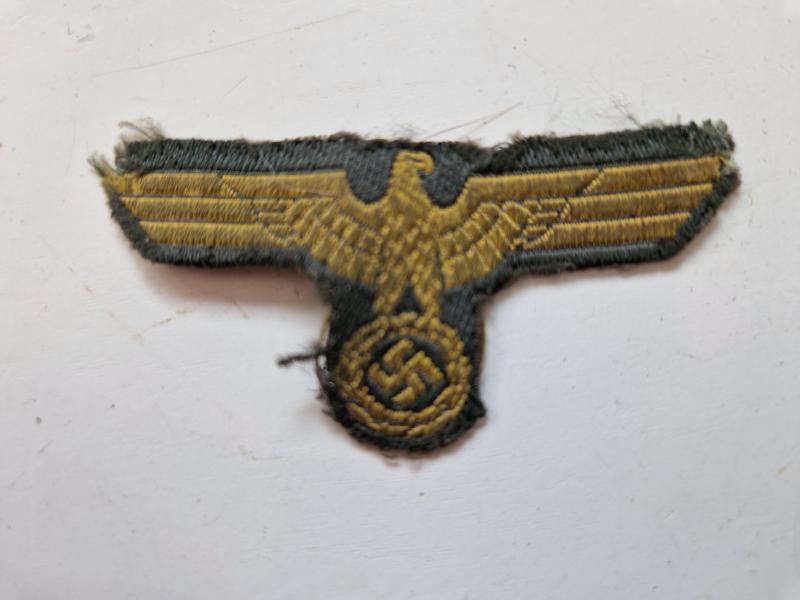 Navy Coastal Artillery Bevo Cap Eagle