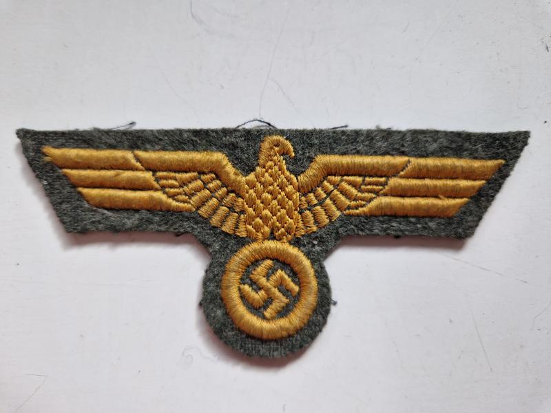 Coastal Artillery Woven Breast Eagle