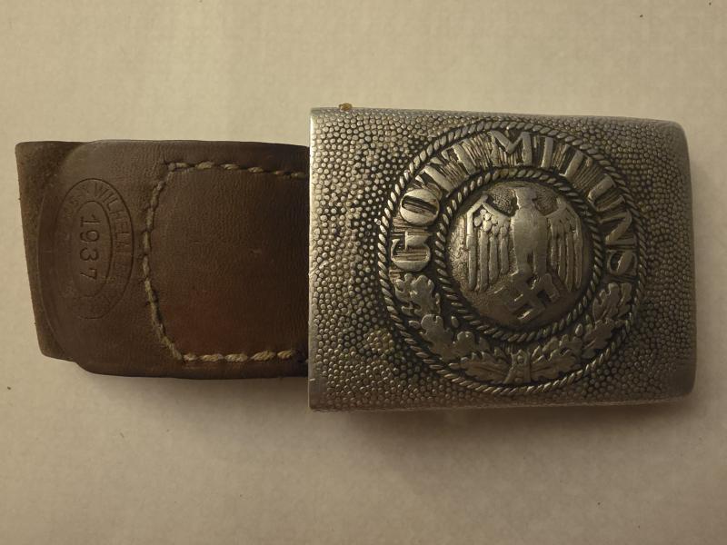 Army Buckle with Fob