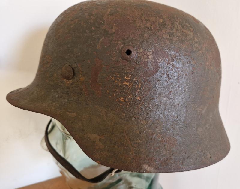 German Army M35 x Double Decal Combat Helmet