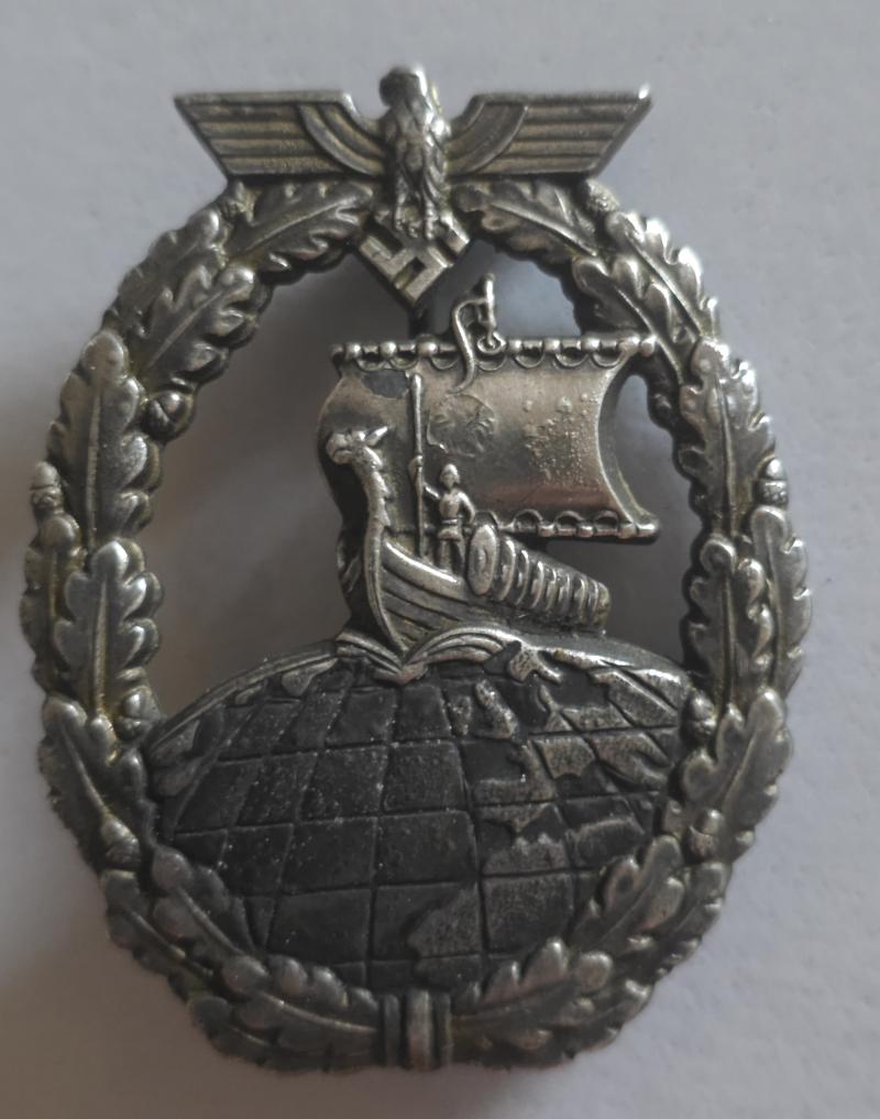 Nice Copy Auxiliary Cruisers Badge