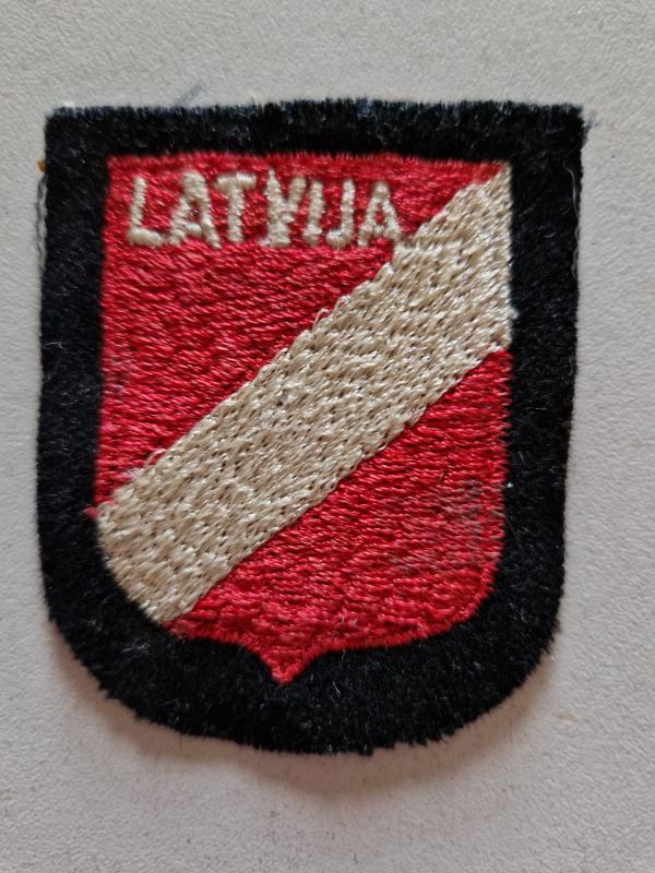 SS Latvian Arm Shield