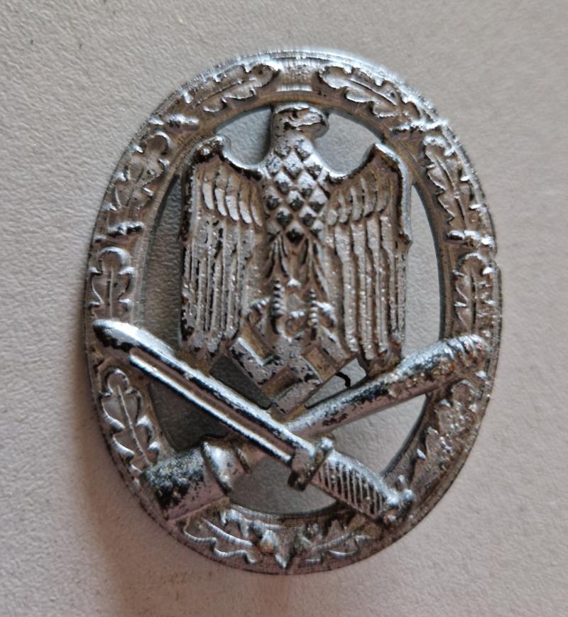 General Assault Badge.