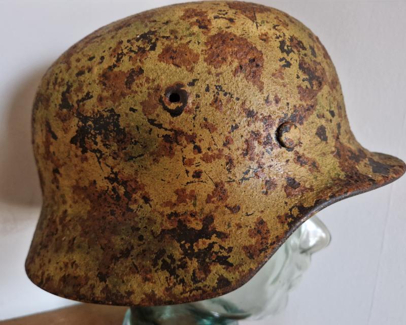 German M40 Camouflage Helmet
