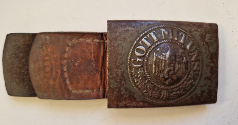 Army Steel Buckle with Fob Nuernberg