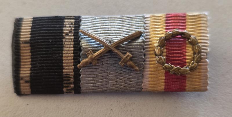 Imperial German Iron Cross Ribbon Bar