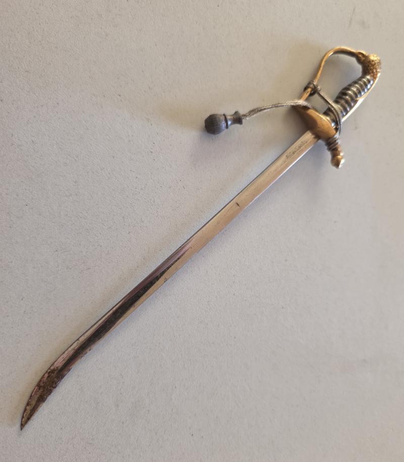 Imperial German Miniature Sword