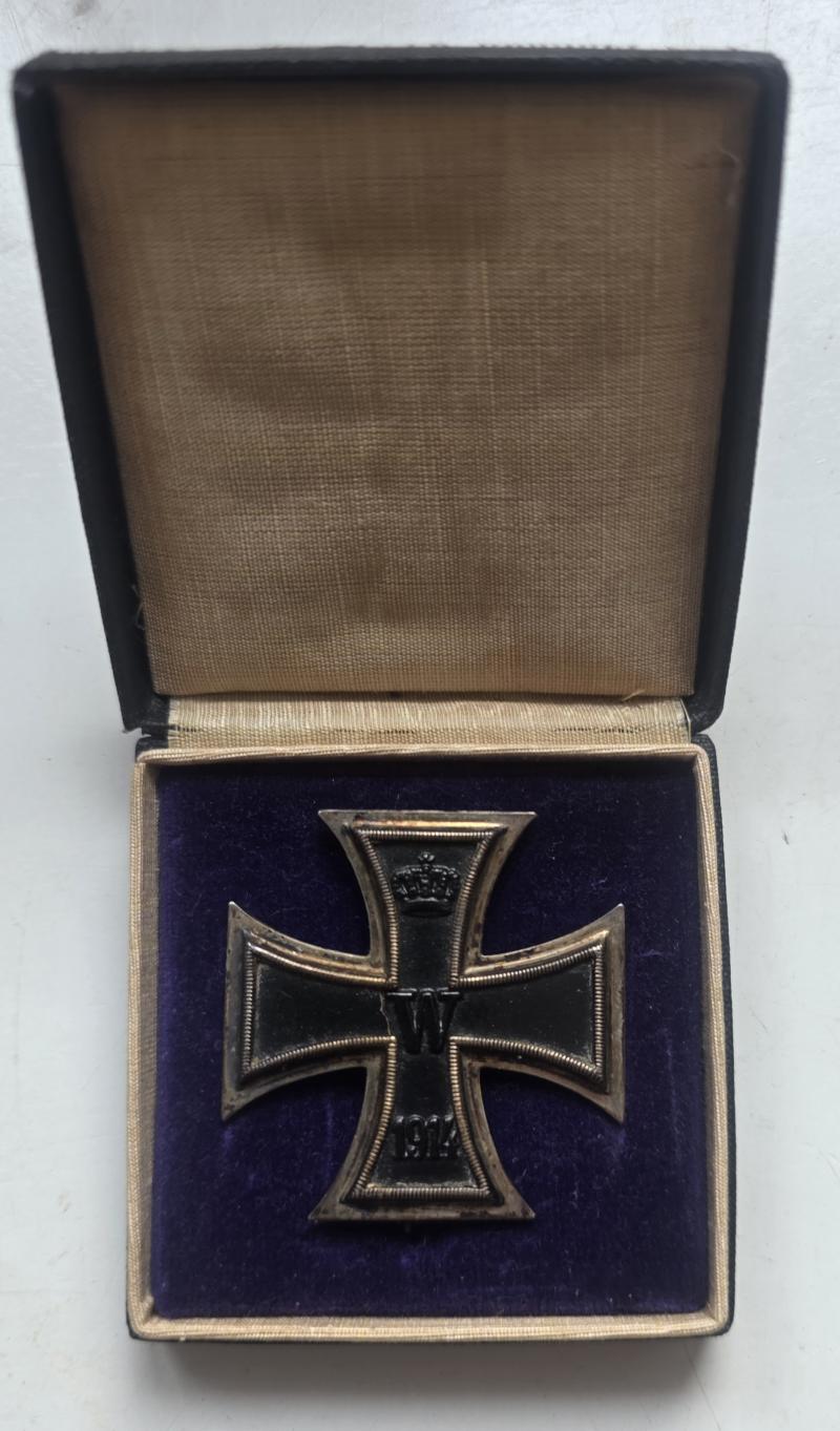 Iron Cross 1st Class 1914 Boxed