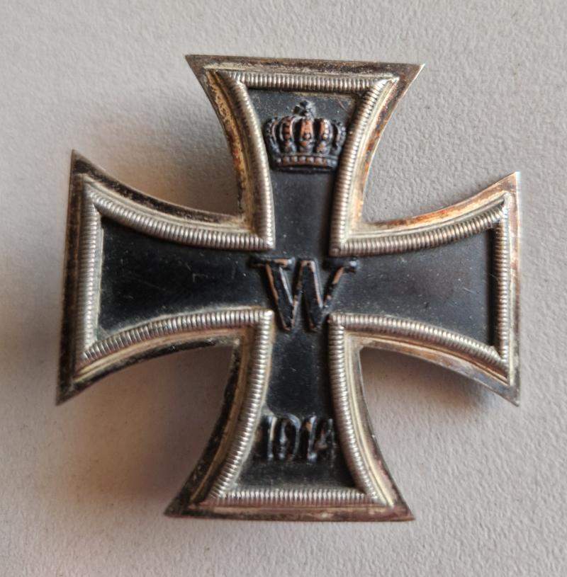 Iron Cross 1st Class 1914 Convex
