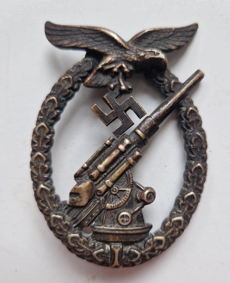 Early Luftwaffe Flak Badge