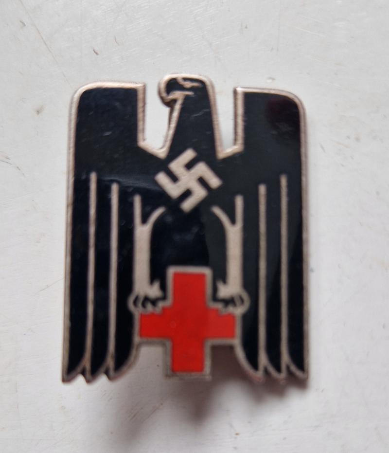 Red Cross Cap Badge
