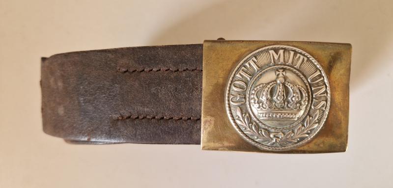 Ww1 German Prussian Belt and Buckle