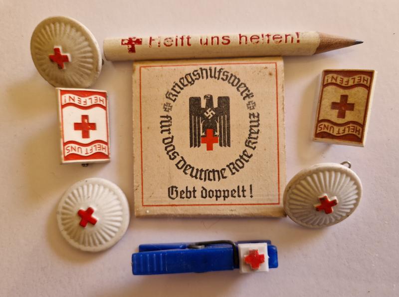 Group of German Ww2 Red Cross Items