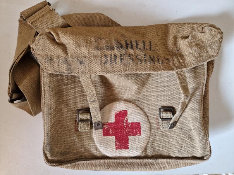 British WW2 Medic Shell Dressing Bag