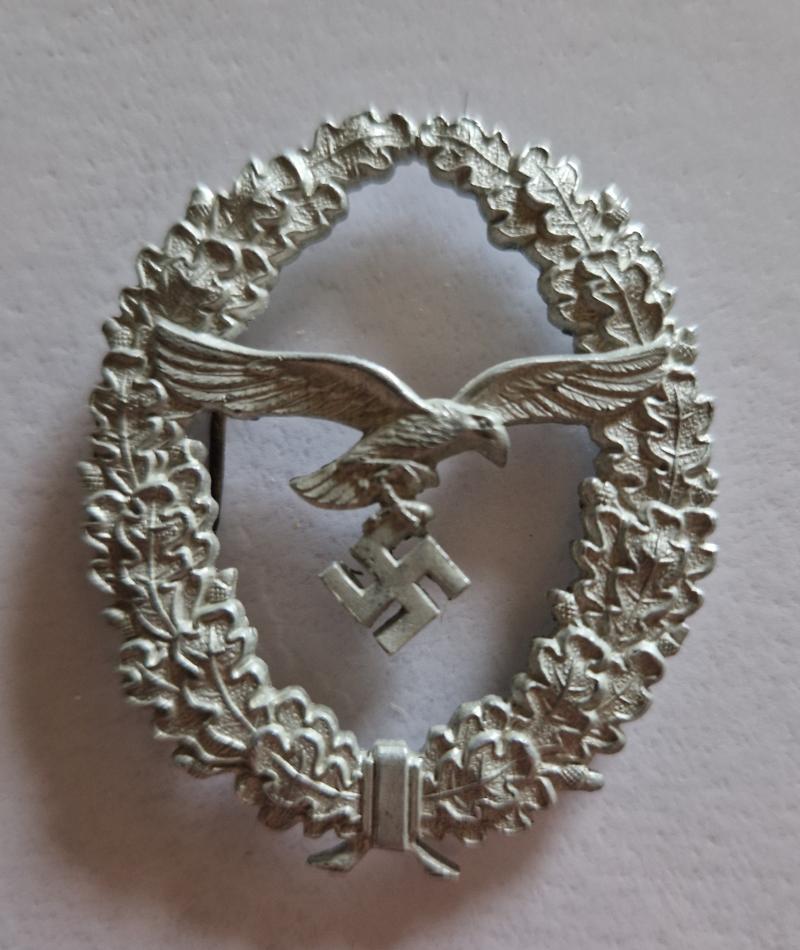 Luftwaffe Lanyard Badge